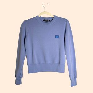 Acne Studios Crew Sweatshirt Blue